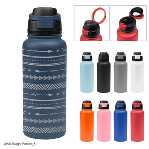 32 Oz. PopSip Stainless Steel Bottle