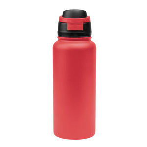 32 Oz. Pop Sip Stainless Steel Bottle - Red