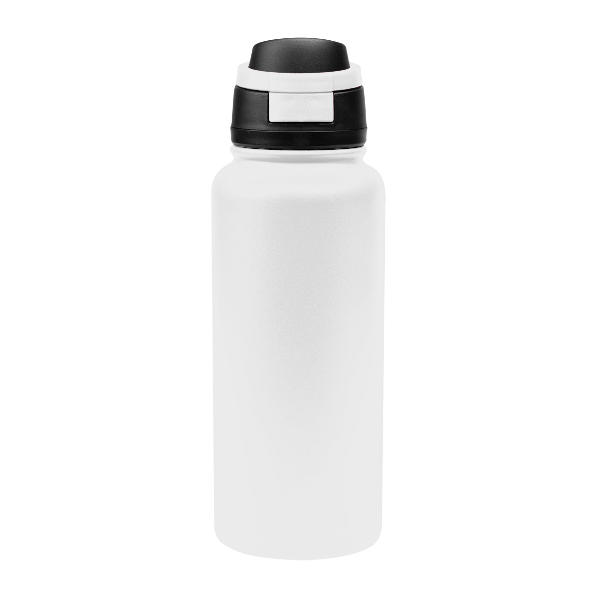 32 Oz. Pop Sip Stainless Steel Bottle - White