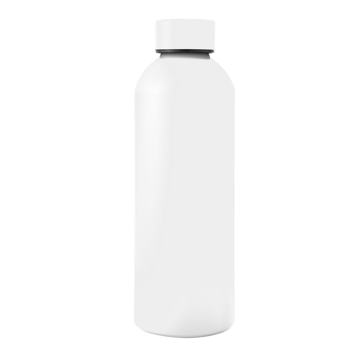25 Oz. Full Laser Recycled Aluminum Bottle - White