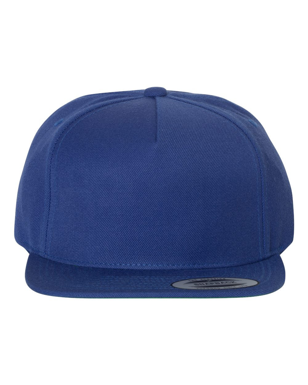 YP Classics Adult Structured Flat Visor Classic Snapback Cap