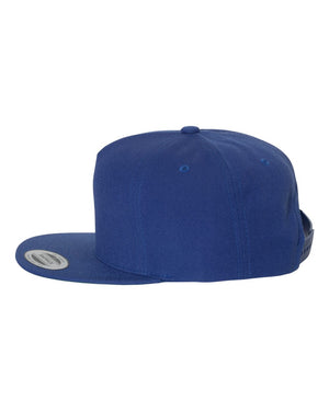YP Classics Adult Structured Flat Visor Classic Snapback Cap
