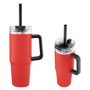30 Oz. Intrepid Stainless Steel Tumbler - Red