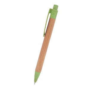Bamboo Wheat Writer Pen - Lime
