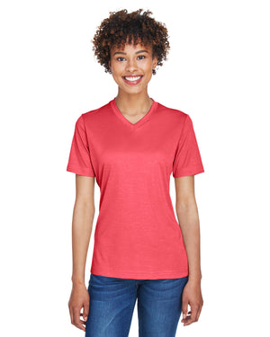 Ladies' Sonic Heather Performance T-Shirt - Sp Red Heather