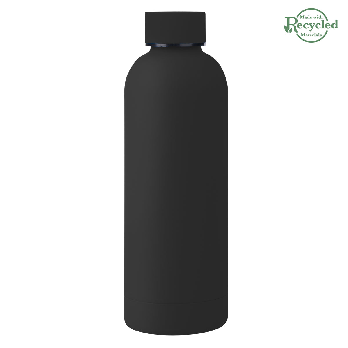 17 Oz. Blair Stainless Steel Bottle - Recycled Black