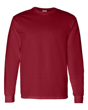 Gildan Adult Heavy Cotton™ Long-Sleeve T-Shirt - Garnet