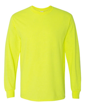 Gildan Adult Heavy Cotton™ Long-Sleeve T-Shirt - Safety Green