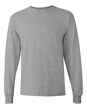 Gildan Adult Heavy Cotton™ Long-Sleeve T-Shirt - Sport Grey
