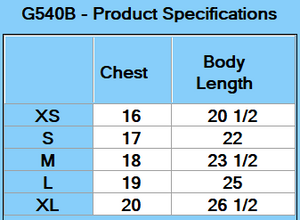 Gildan Youth Heavy Cotton™ Long Sleeve T-Shirt - Specs