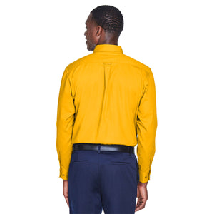 Men's Easy Blend™ Long-Sleeve Twill Shirt with Stain-Release