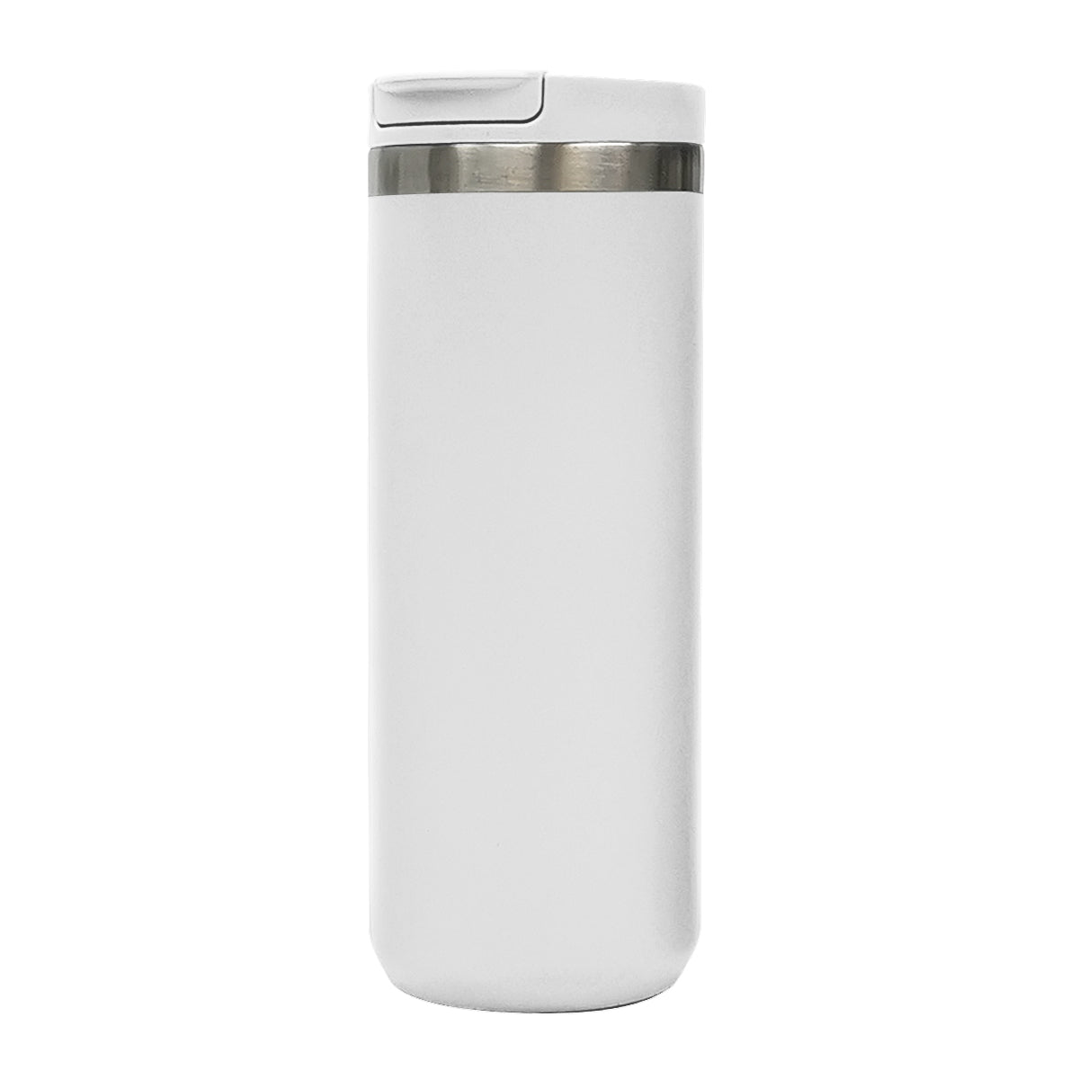 18 Oz. Full Color Sienna Bottle - White