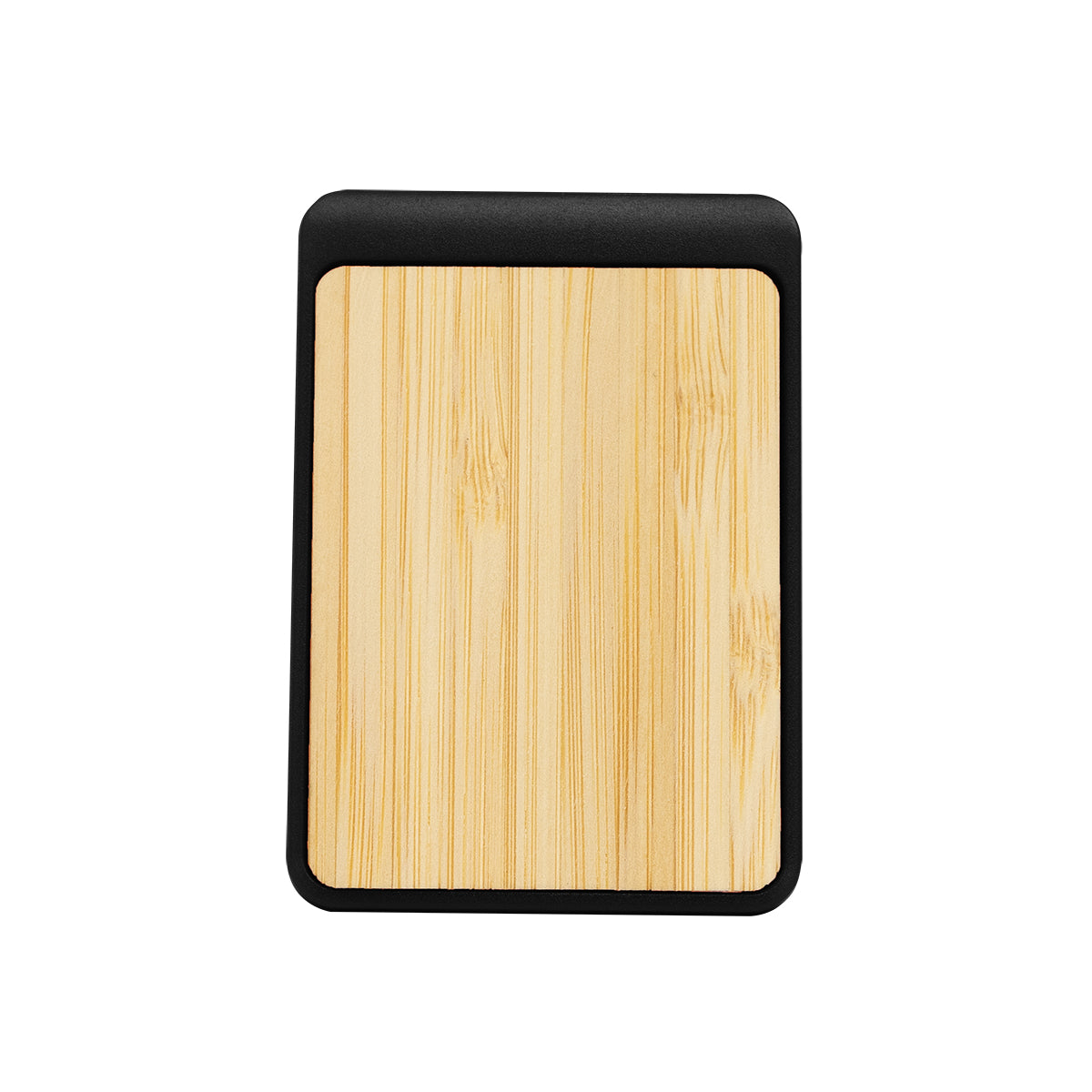MAGNETIC CLIP WITH BAMBOO ACCENT - Fsc Bamboo Black
