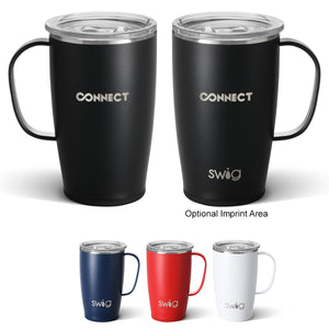 18 Oz. Swig Life Stainless Steel Travel Tumbler