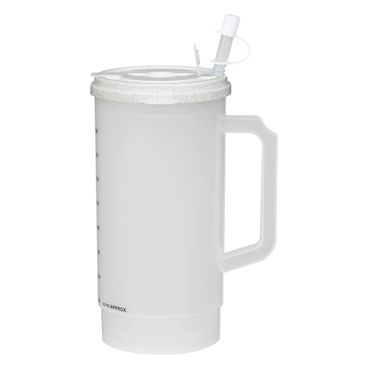 32 Oz. Medical Tumbler With Measurements - Frost White/Granite