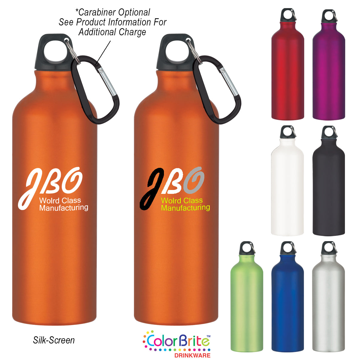 25 Oz. Aluminum Tundra Bike Bottle