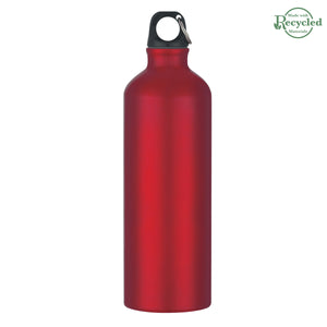 25 Oz. Aluminum Tundra Bike Bottle - Metallic Red