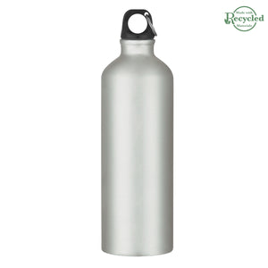 25 Oz. Aluminum Tundra Bike Bottle - Silver