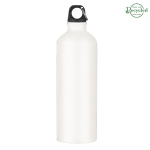 25 Oz. Aluminum Tundra Bike Bottle - White