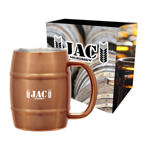 14 Oz. Moscow Mule Barrel Mug