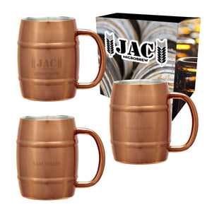 14 Oz. Moscow Mule Barrel Mug