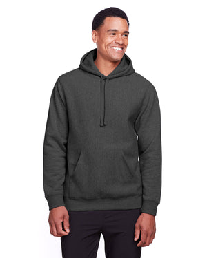 Adult Zone HydroSport™ Heavyweight Pullover Hooded Sweatshirt - Dark Grey Heathr