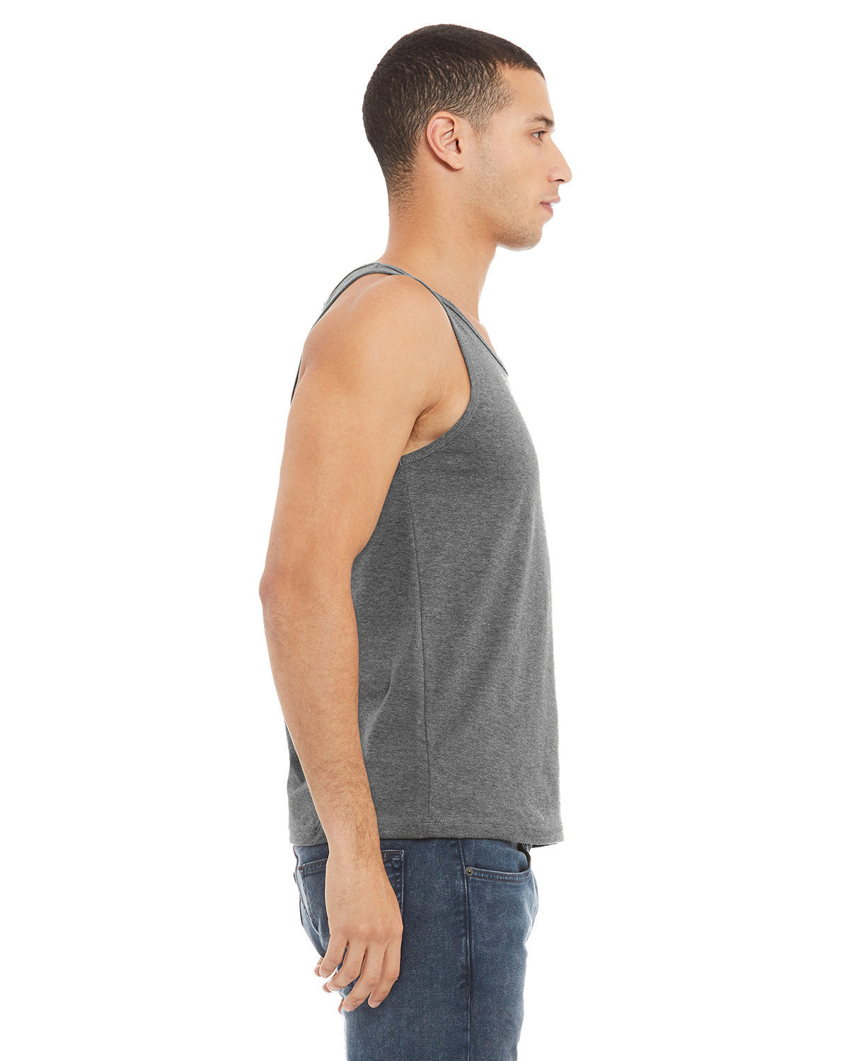 Bella + Canvas Unisex Heather CVC Tank