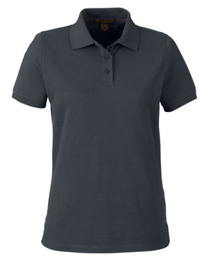 Ladies' Valiant Cotton Snag Protect Polo - Dark Charcoal