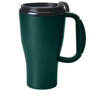 16 oz Omega Mug with Slider Lid - Metallic Green