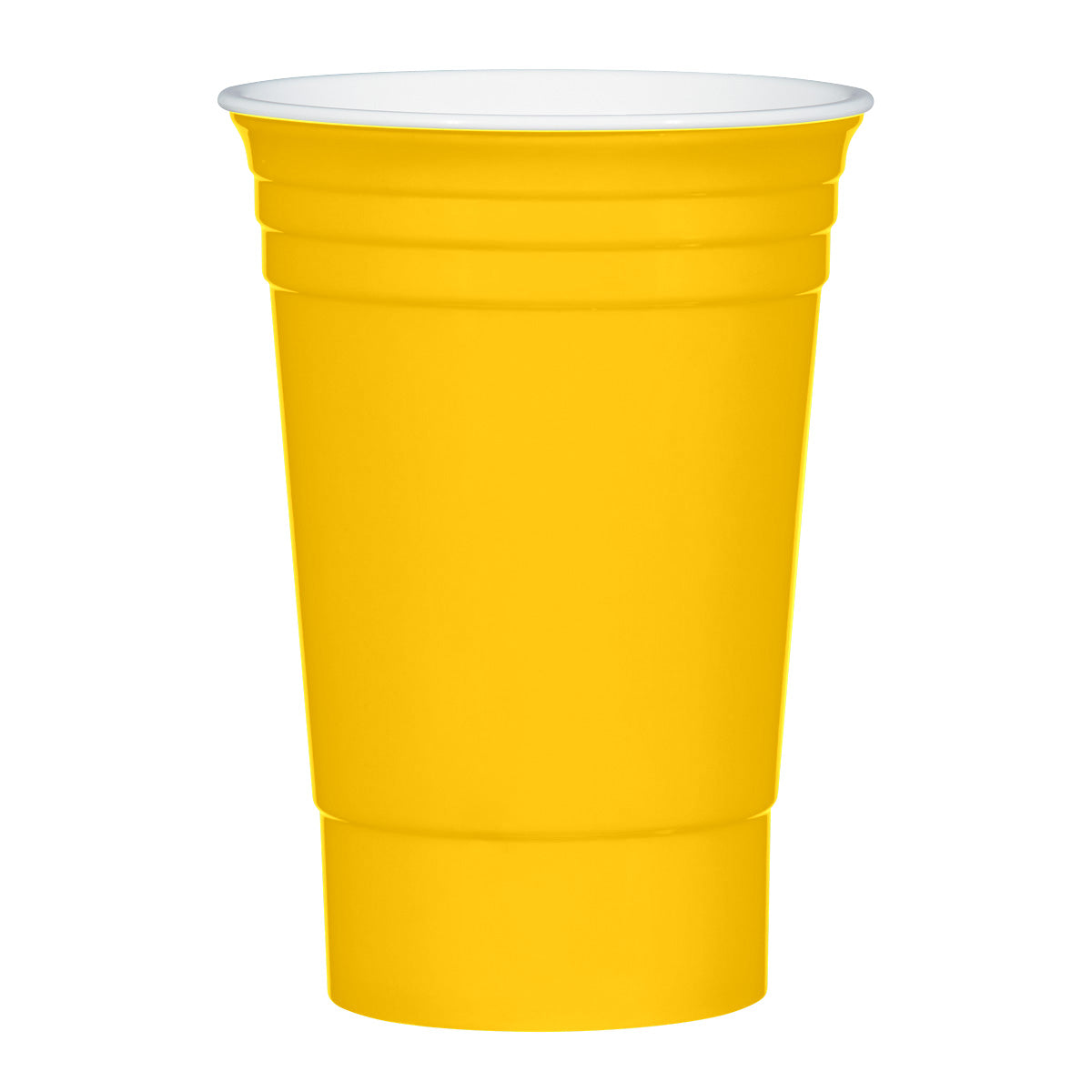 The Cup™ - Yellow With White