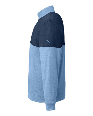 Puma Golf Men's Cloudspun Warm Up Quarter-Zip
