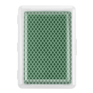 Playing Cards In Case - Green