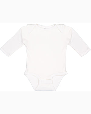 Infant Long-Sleeve Bodysuit - White