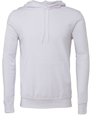 Unisex Sponge Fleece Pullover Hoodie - White