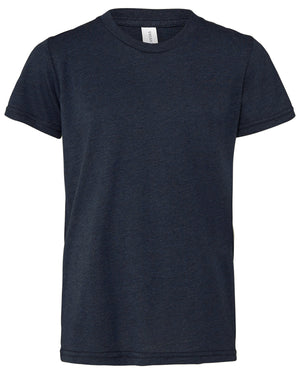 Youth Triblend Short-Sleeve T-Shirt - Navy Triblend