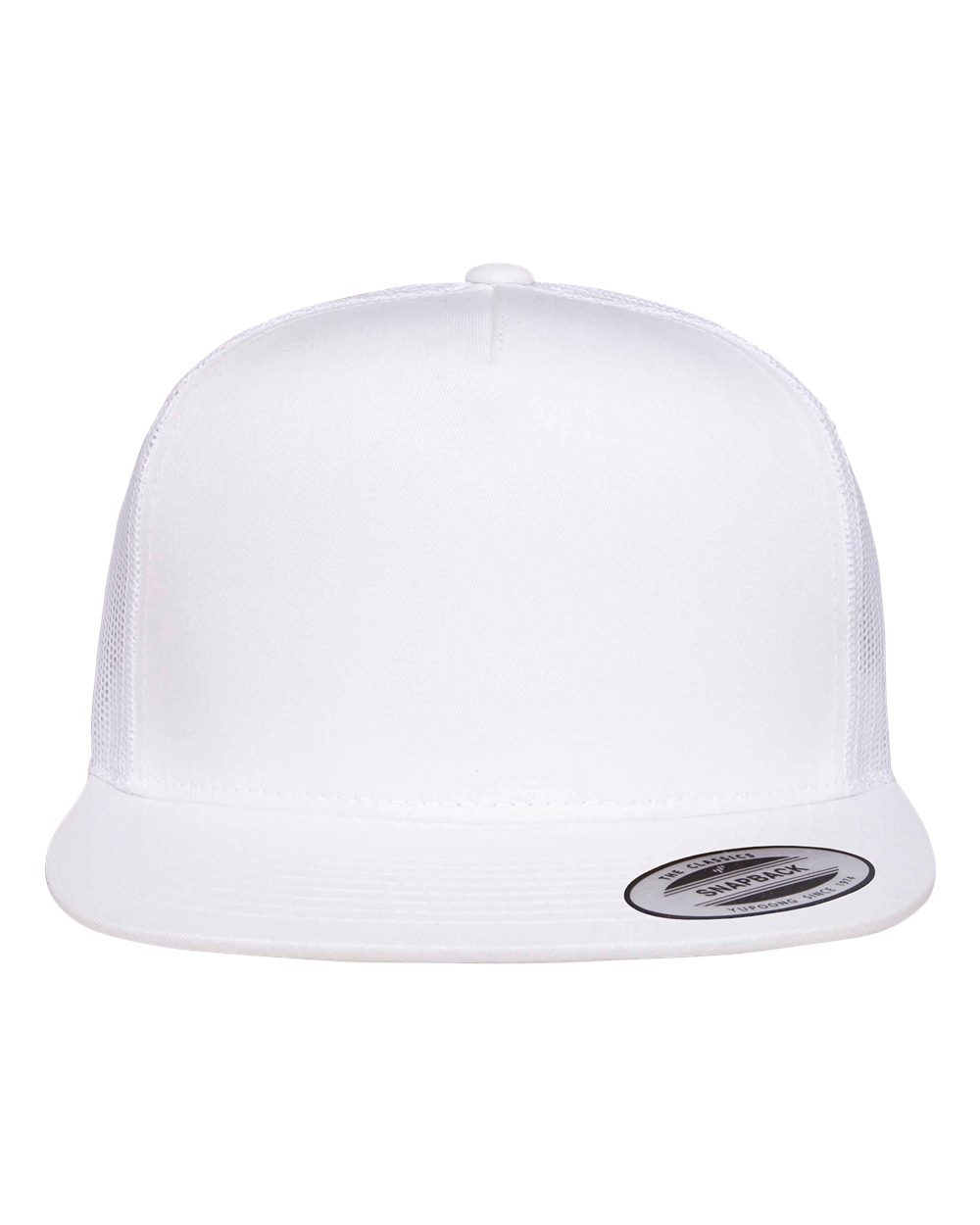 YP Classics Adult Classic Trucker Cap - White
