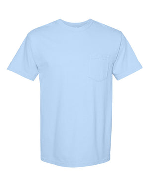 Comfort Colors ® Adult Heavyweight RS Pocket T-Shirt - Hydrangea