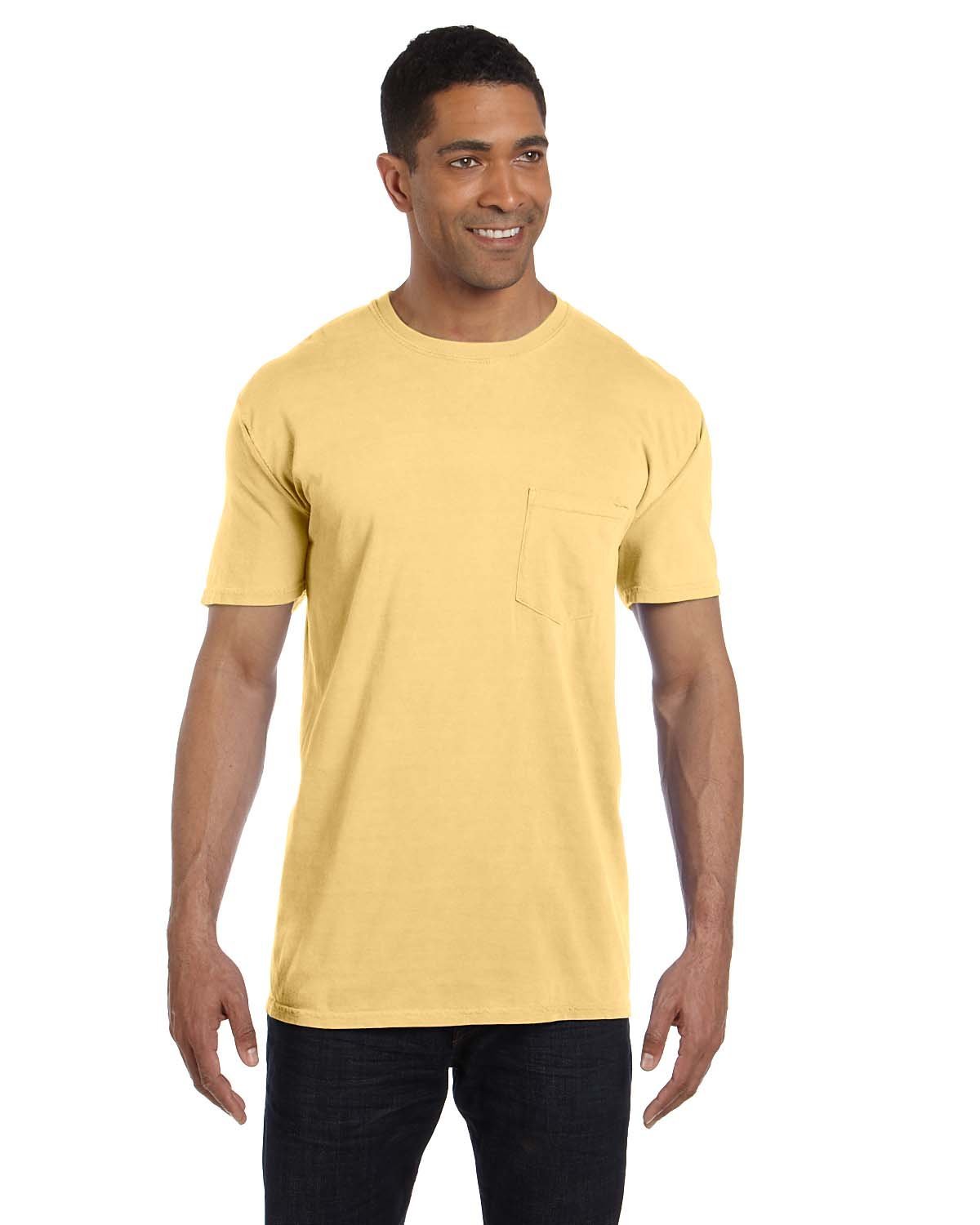 Comfort Colors ® Adult Heavyweight RS Pocket T-Shirt - Butter