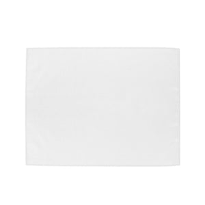Full Color 15" x 18" Microfiber Rally Towel - White
