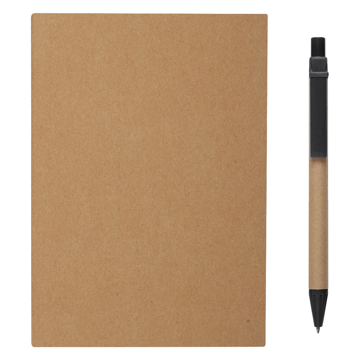 Meeting Mate Notebook With Pen And Sticky Flags - Natural