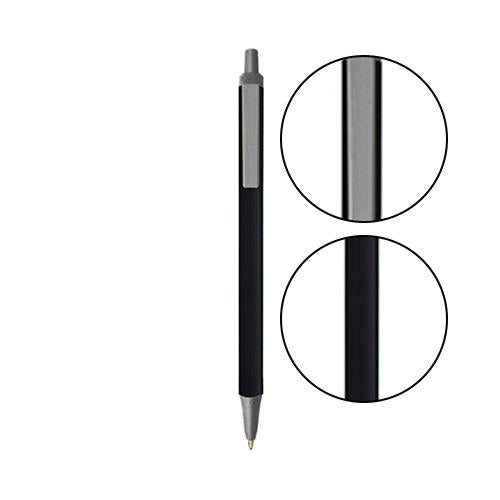 Black BIC® Clic Stic® Pen - Black With Silver