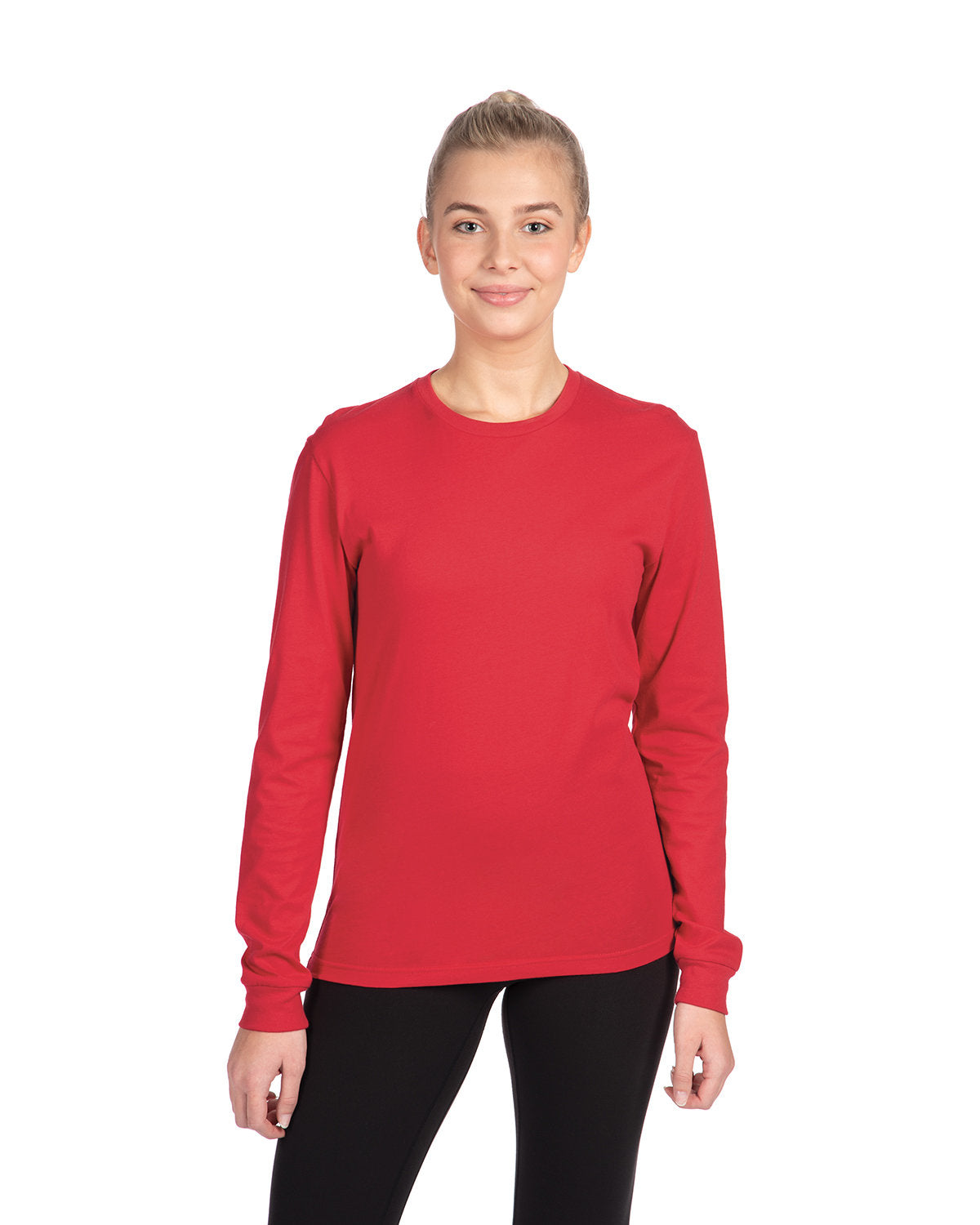 Next Level Apparel Unisex CVC Long-Sleeve T-Shirt - Red