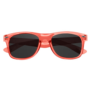 Malibu Sunglasses - Translucent Orange
