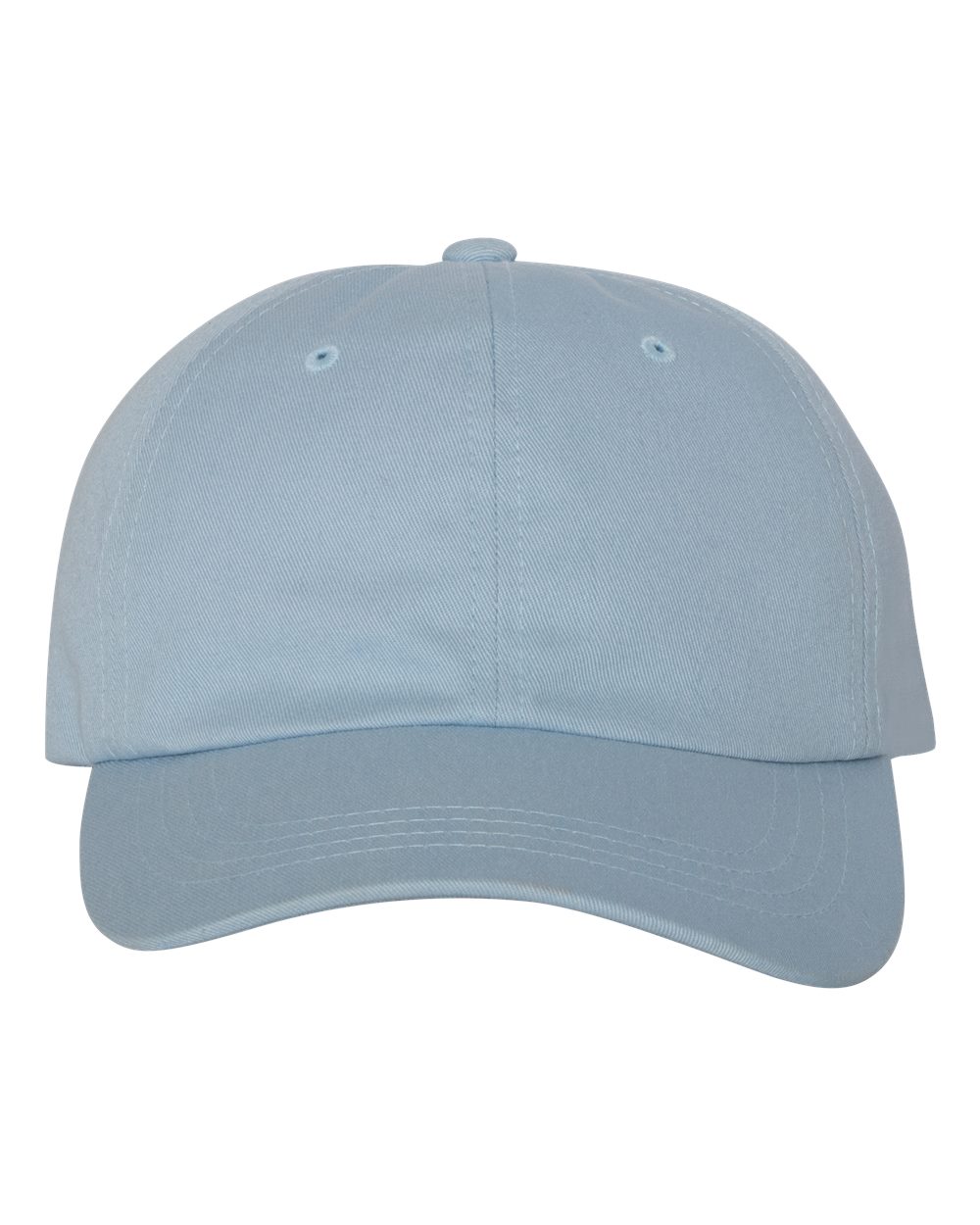 YP Classics Adult Low-Profile Cotton Twill Dad Cap - Light Blue