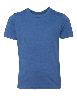 Next Level Youth Triblend Crew - Vintage Royal