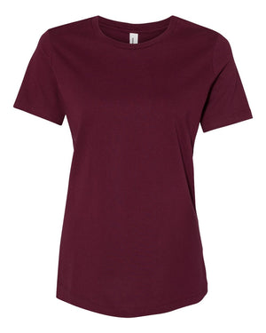 BELLA + CANVAS Ladies' Relaxed Jersey Short-Sleeve T-Shirt - Maroon