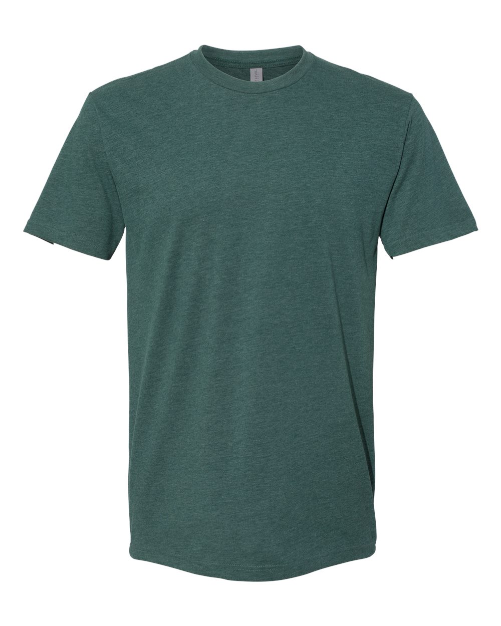 Next Level Men's Sueded Crew - Heather Forest Green