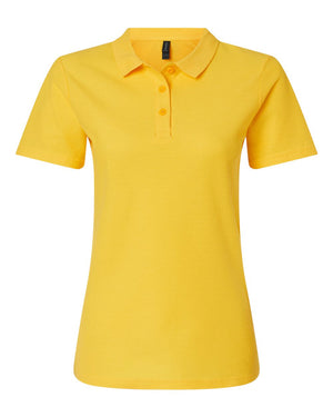 Gildan Ladies' Softstyle Double Pique Polo - Daisy
