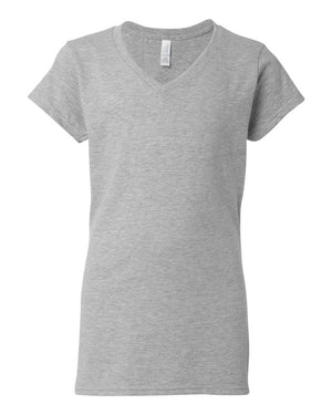 Gildan Women's Softstyle® V-Neck T-Shirt - Sport Grey