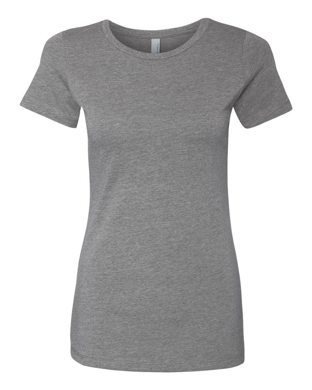 Next Level Ladies' CVC T-Shirt - Dark Heather Grey